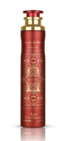 Badee al Oud Sublime 300ml Air Freshener by Lattafa (Pack of 12)