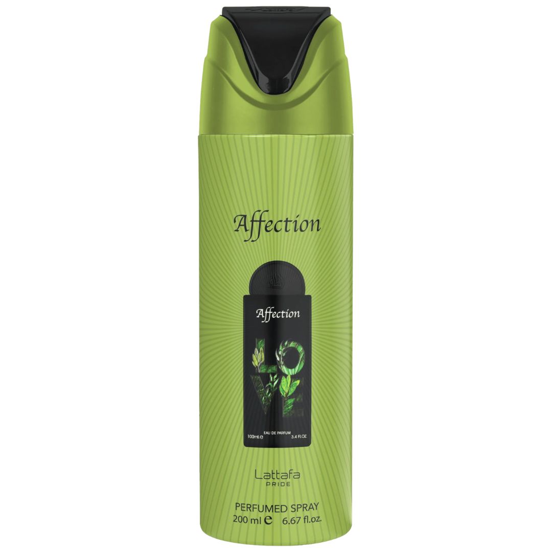 Affection 200ml Body Sprays by Lattafa Pride (Pack of 12)