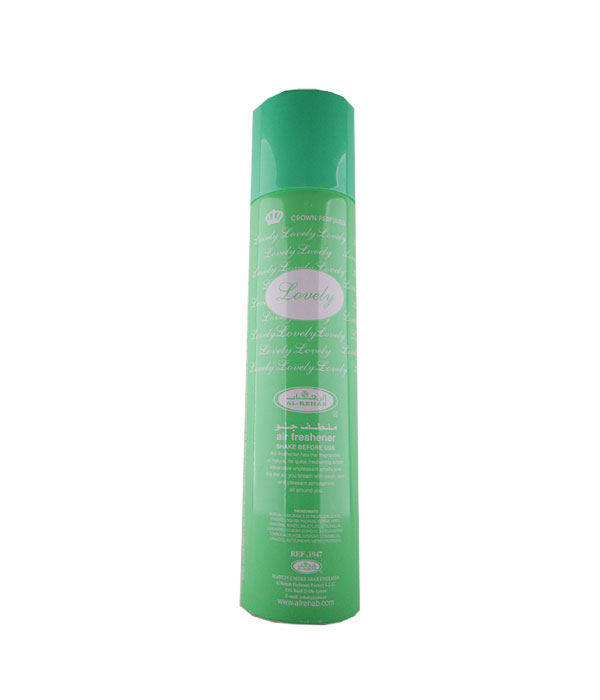 Pack of 6- Lovely 300ml  Air Freshener by Al Rehab