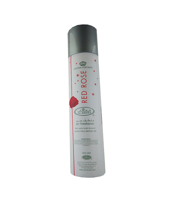 Pack of 6- Red Rose 300ml  Air Freshener by Al Rehab
