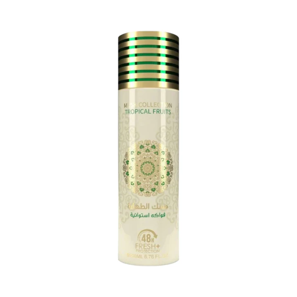 Tropical Fruit Musk Collection 200 Ml by Gulf Orchid - Pack of 6