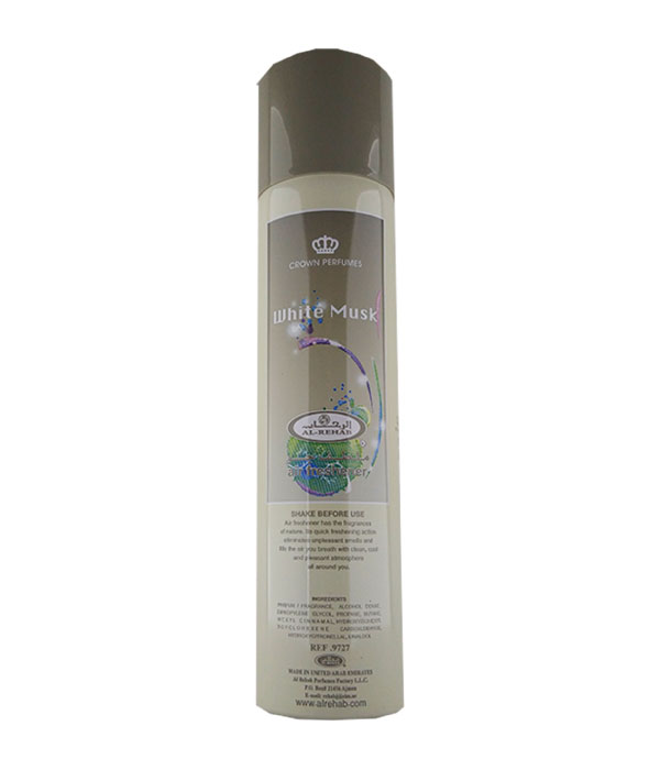 Pack of 6- White Musk 300ml  Air Freshener by Al Rehab